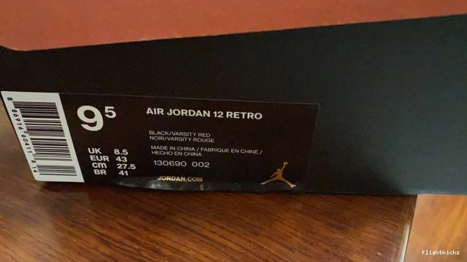 Jordan 130690 002 Flu 12 Game (2016) Retro 0920
